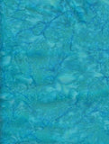 AT 007  Sea Blue Green Batik Fabric Patchwork and Quilting