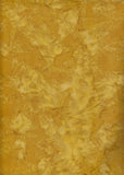 AT 087 C Ochre Batik Fabric Patchwork and Quilting