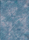 CAB 0135 Blue Light Blue Diagonal Stripe Batik Fabric