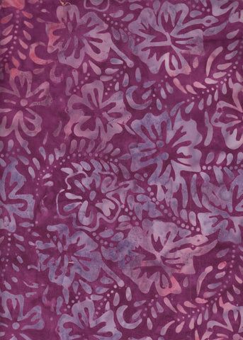 CAP 280 Purple Hot Pink Flower Leaf