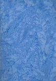 AT 014 Azure Blue Batik Fabric Patchwork and Quilting